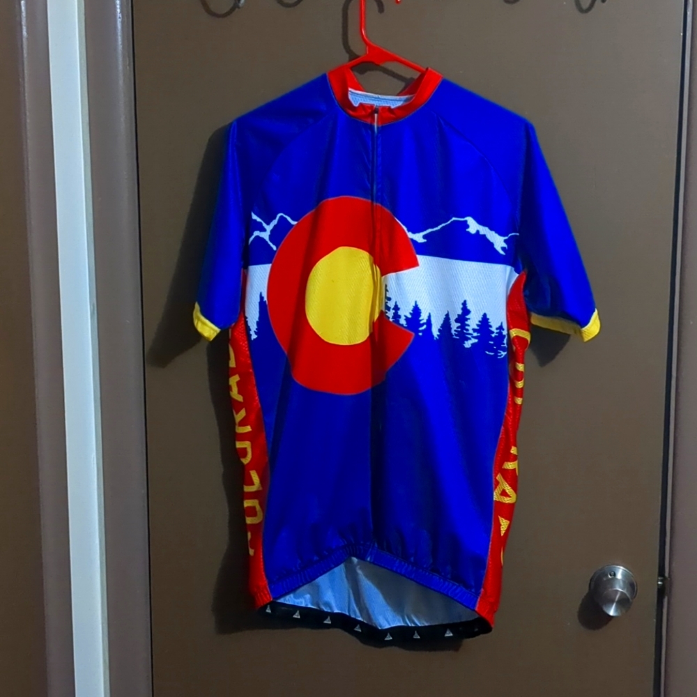 Colorado cycling jersey